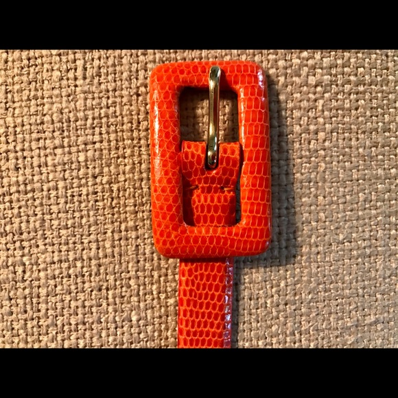 Ralph Lauren Genuine Lizard Belt Italian Leather main image 5
